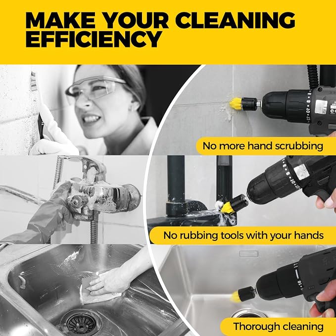 Holikme 6 Piece Drill Brush - Image 2