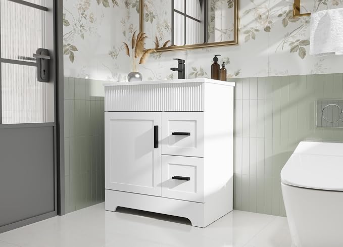 eclife 30" Bathroom Vanities Sink Combo - Image 3