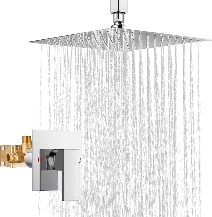 Airuida Shower Faucet Set and Handle Set Single Function Shower Trim Kit by Airuida
