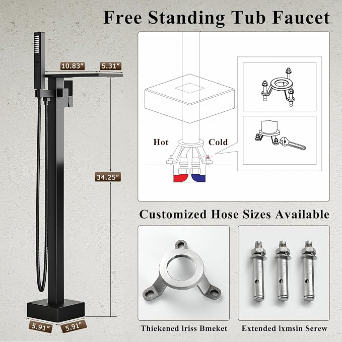 Freestanding Bathtub Faucet - Image 7