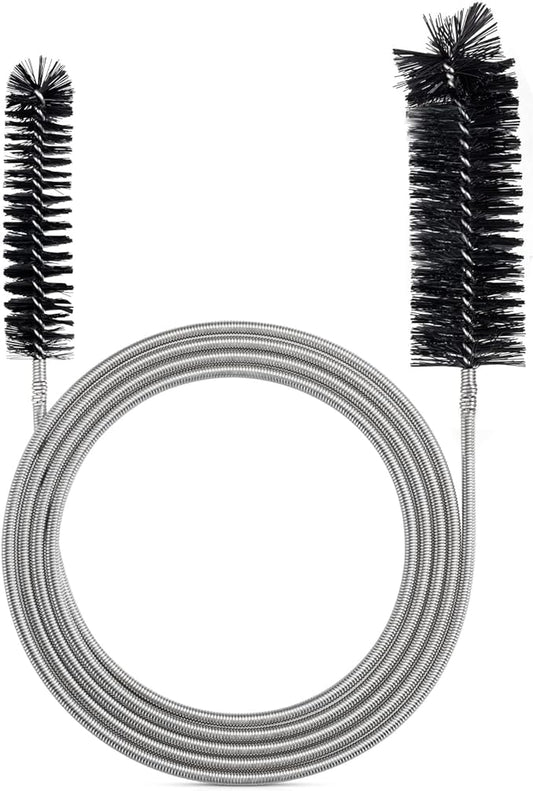 Drain Brush Pipe Cleaning Brush Slim Drain Hole Cleaning Tool Hose Flexible by RayTour