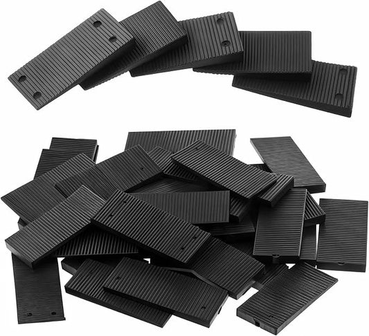 200 Pack Plastic Shims for Leveling, Heavy Duty Multi Purpose Furniture Levelers by Unknown