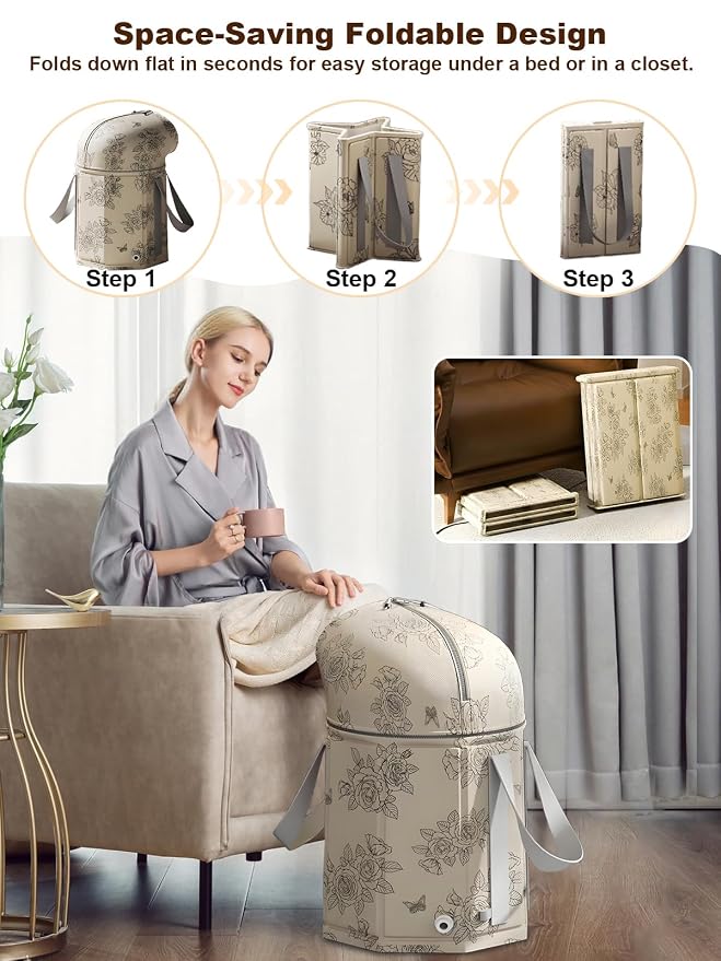 Foot Bath Basin Portable Travel Collapsible Foot Basin Folding Foot Bath Tub - Image 4