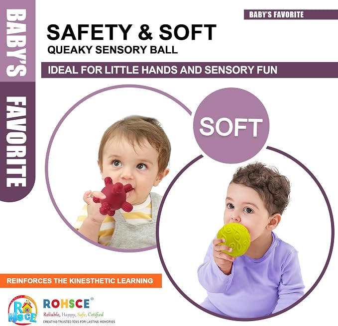 Sensory Balls for Toddlers 1-3, Montessori Toys for Babies 6-12 Months - Image 4