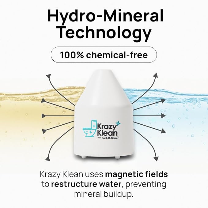 Krazy Klean Pro Toilet Cleaner, Household Cleaning Solution, Natural Long - Image 5