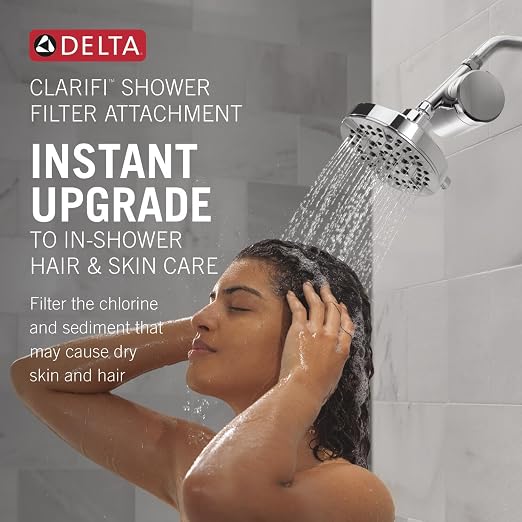Delta Faucet 5-Setting Shower Head Chrome - Image 2