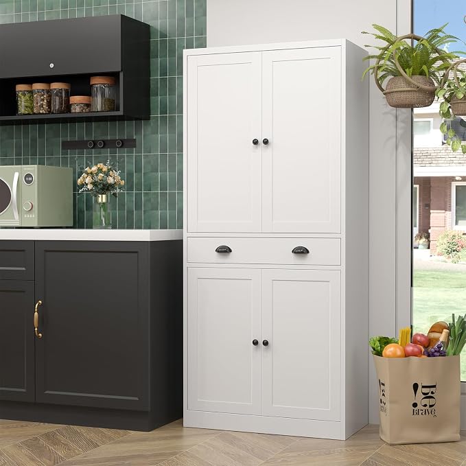 71” Food Pantry Storage Cabinet - Image 3