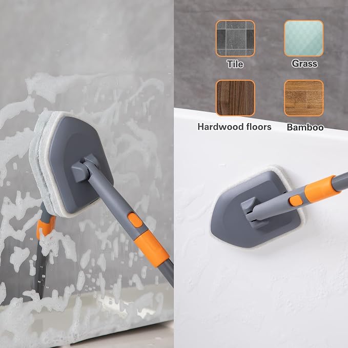 Tile Tub Scrubber Brush Replacement Pads 6 Pieces - Image 5