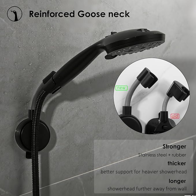 Suction Cup Handheld Shower Head Holder - Image 3
