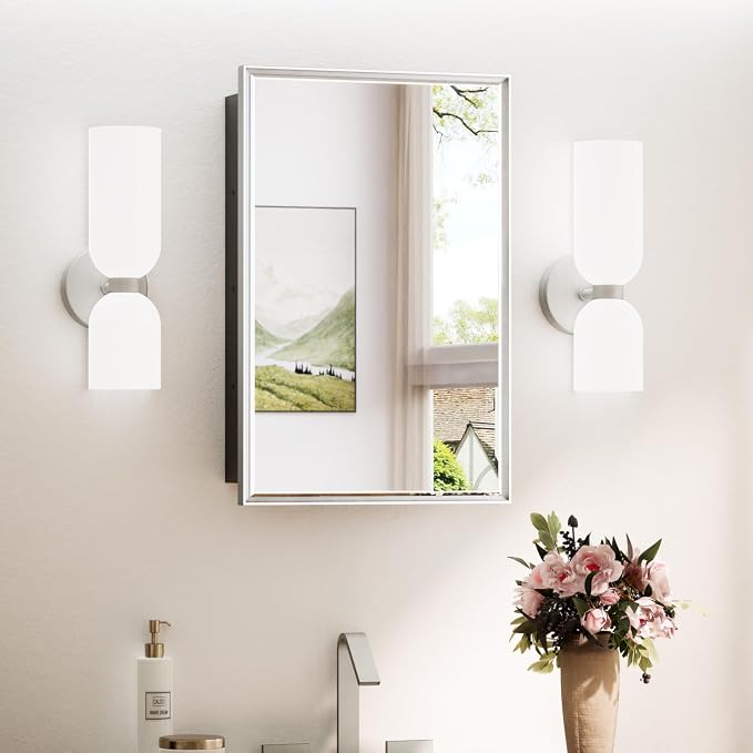 TokeShimi 17x25 Recessed Medicine Cabinet by RefinedBathroomAccessories