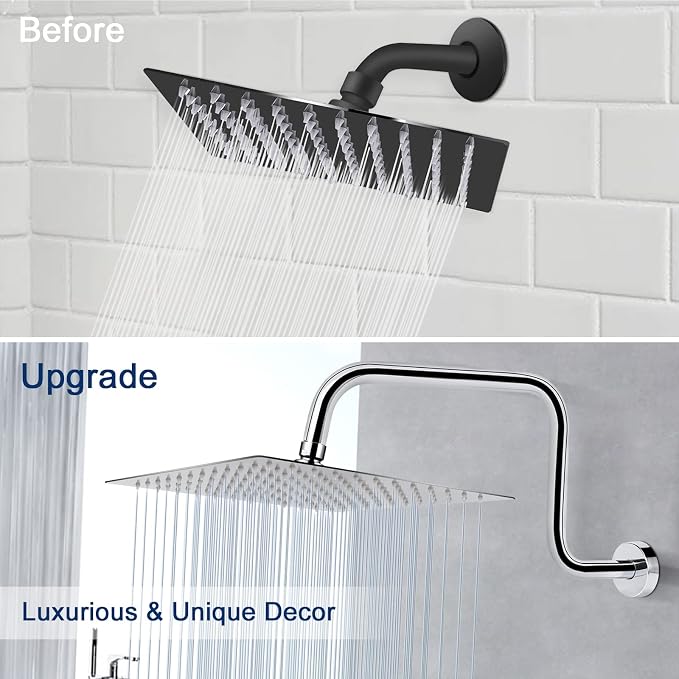 NearMoon S Shape Shower Extension Arm - Image 6
