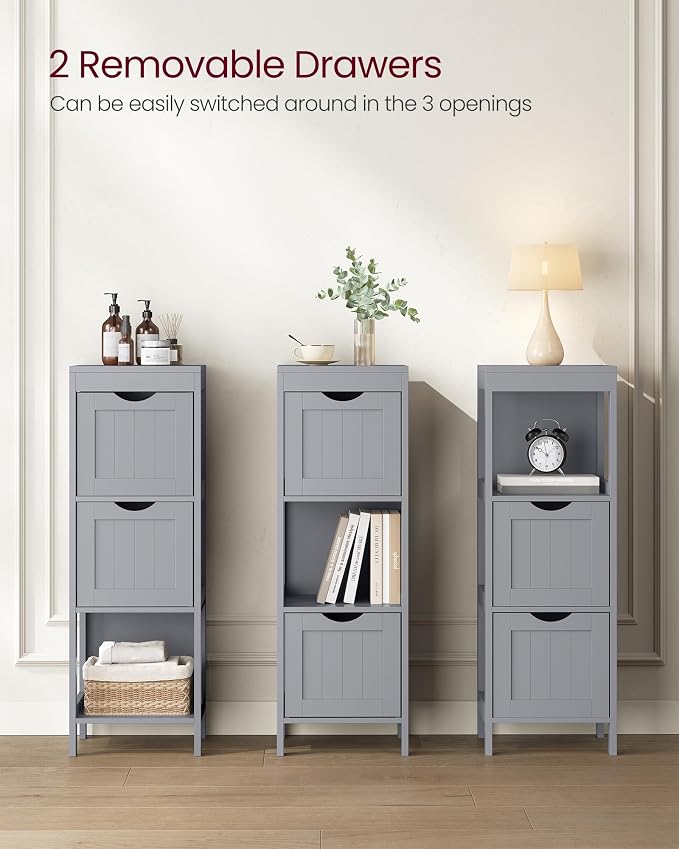 VASAGLE Storage Cabinet, Storage Organizer Rack Stand - Image 4
