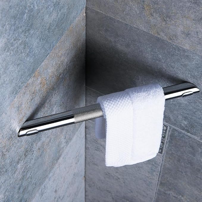 Chrome Shower Foot Rest Bar, Corner Shower Foot Rest - Image 6