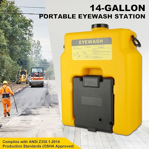 Portable Eyewash-Station Emergency OSHA-Approved Yeipower - Image 2