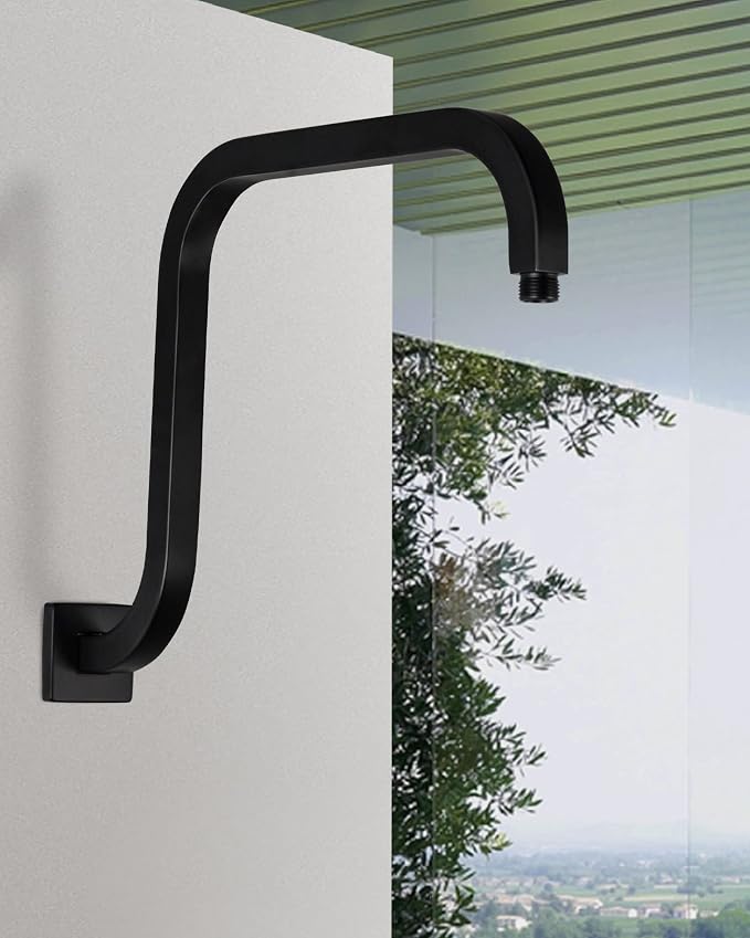 PHASAT S Shaped Square Shower Arm - Image 2