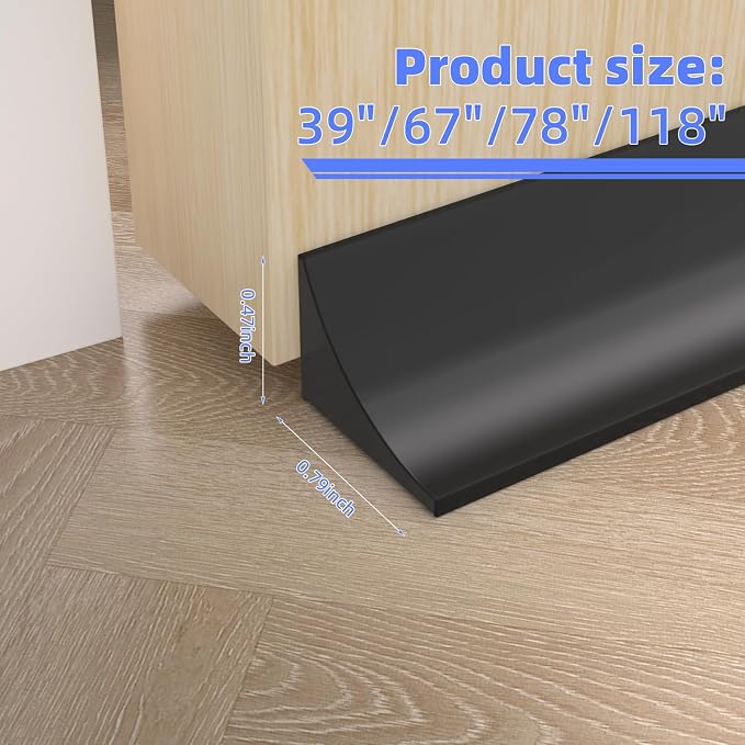 118 Inch Silicone Shower Threshold Water Barrier, Dam - Image 4