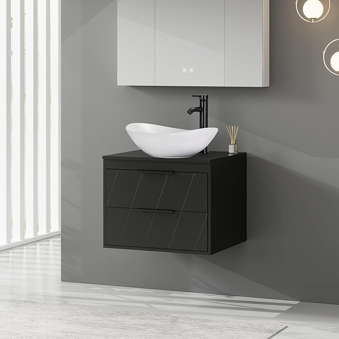 eclife 24" Floating Bathroom Vanities by eclife
