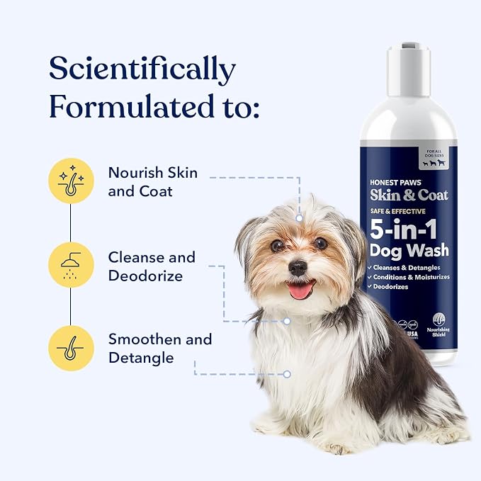 Honest Paws Dog Shampoo and Conditioner - Image 2