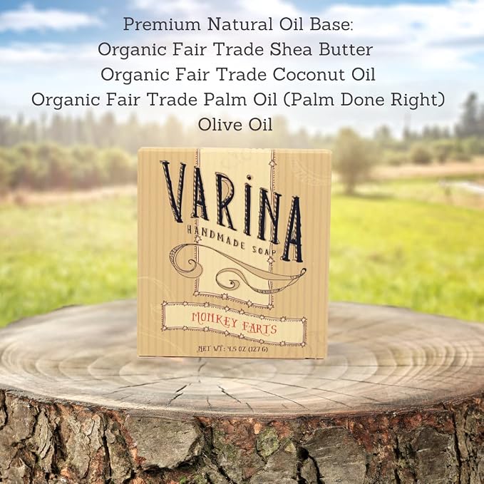 Natural Monkey Farts Bar Soap - Image 2