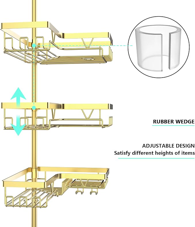 Shower Caddy Tension Pole - Image 2