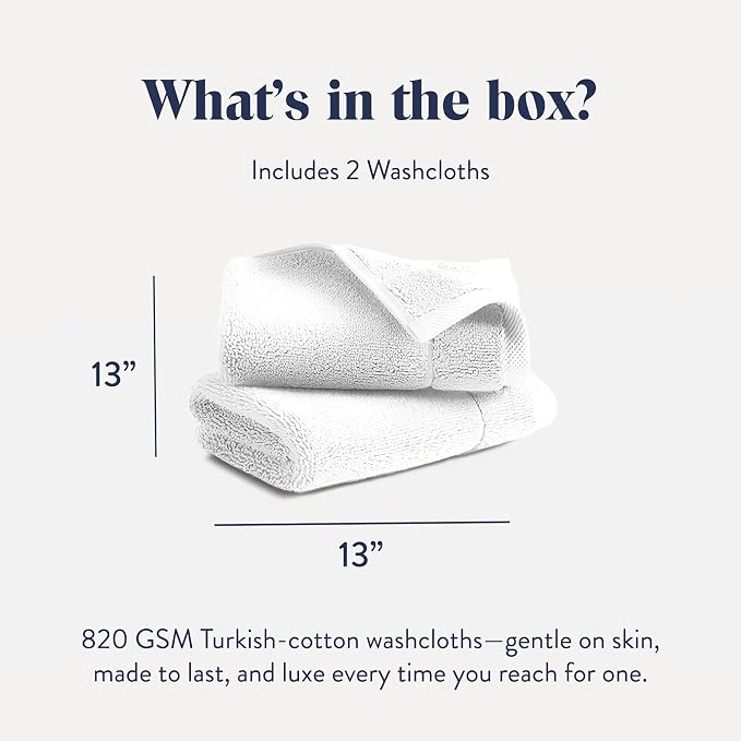 Brooklinen Super-Plush Turkish Cotton Washcloths - Image 2