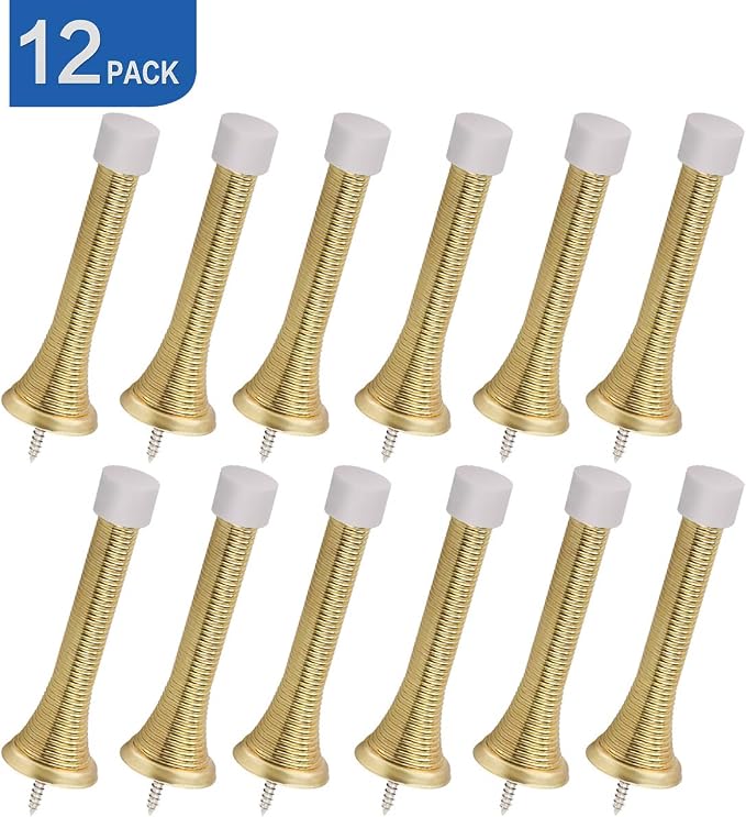 HOMOTEK 12 Pack Spring Door Stopper - Image 7