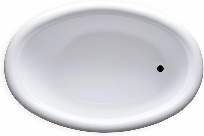 Carver Tubs - DJO5839 - Modern White Fiberglass Soaking Bathtub - Image 6