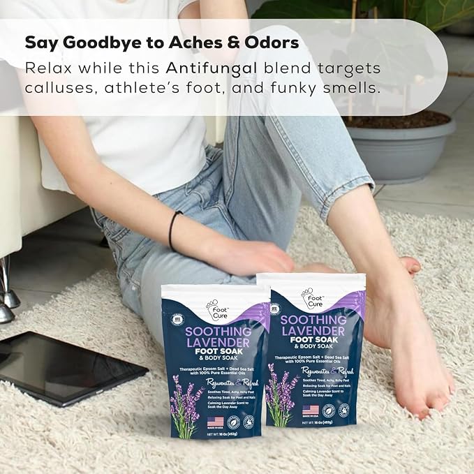 FOOT CURE Soothing Lavender Foot Soak - Image 6