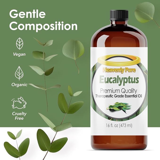 Eucalyptus Essential Oil 16 oz Large Bottle - Image 7