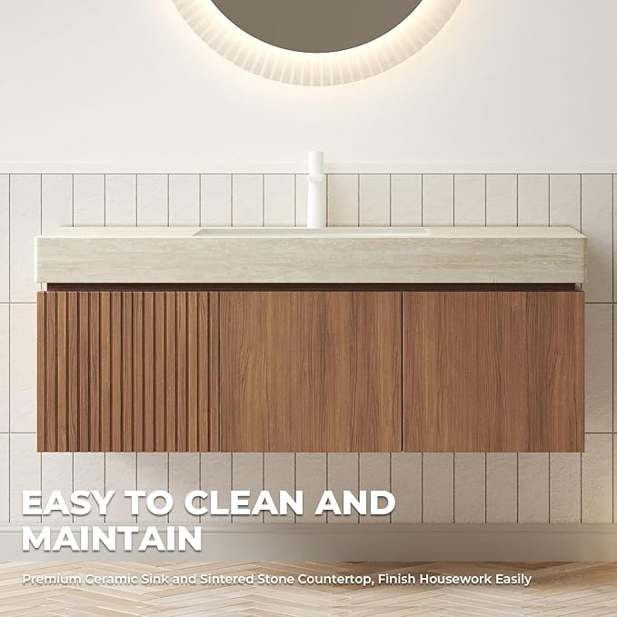 LKTART Floating 48 Inch Bathroom Vanity - Image 8