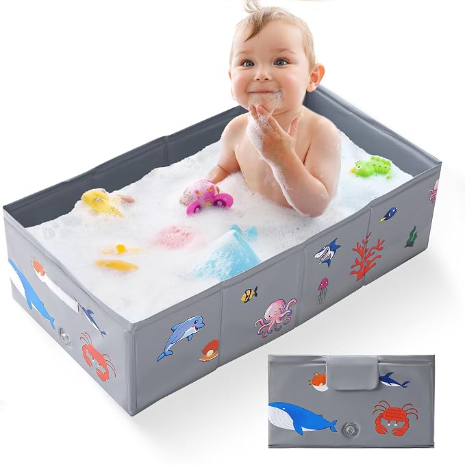 Portable Foldable Baby Bathtub by Unknown
