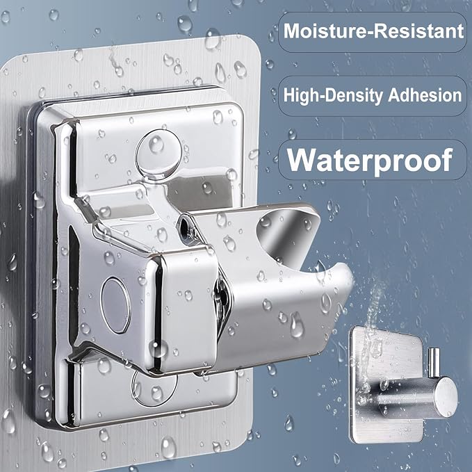 360° Adjustable Shower Head Holder, Handheld Shower Head Holder - Image 3