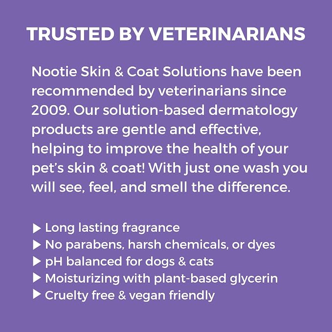 Nootie - Pet Shampoo for Sensitive Skin - Revitalizes Dry Skin & Coat - Natural - Image 3