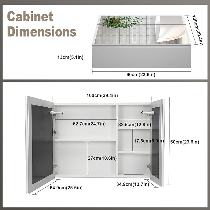 Lighted Bathroom Medicine Cabinet - Image 2