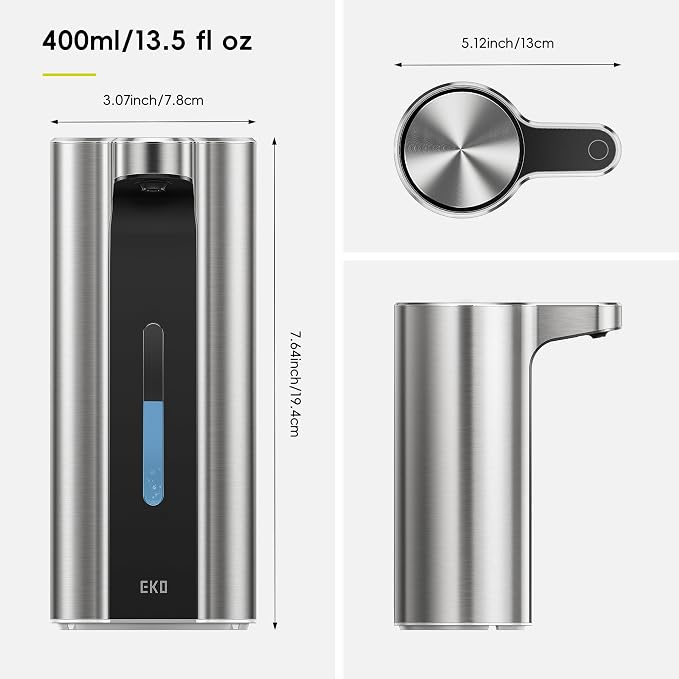 EKO Aroma Pro 13.5 fl oz Touchless Automatic Liquid Soap Dispenser, - Image 2
