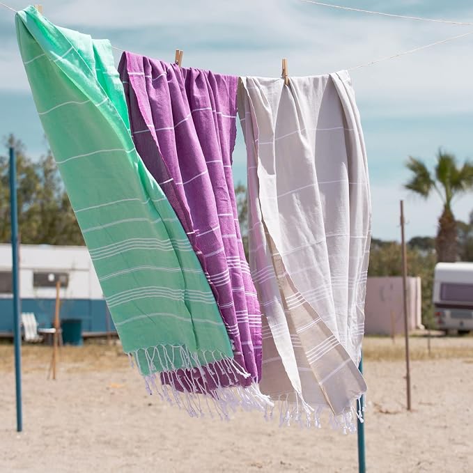 BAY LAUREL Turkish Beach Towel - Image 6