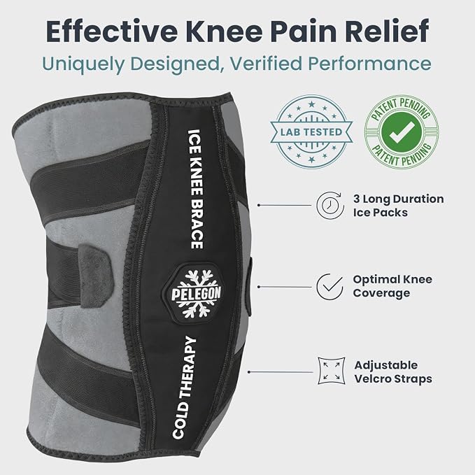 Knee Ice Pack Wrap - Image 3