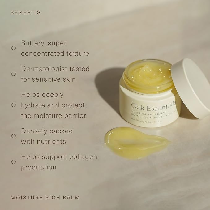 Oak Essentials Moisture Rich Balm | Nourishing Face Balm - Image 3