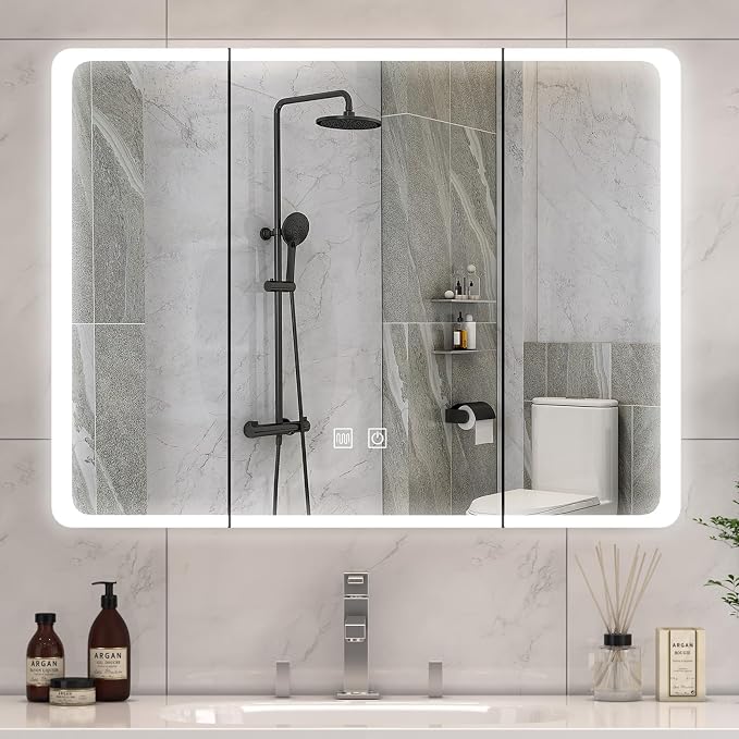 Lighted Bathroom Medicine Cabinet - Image 7