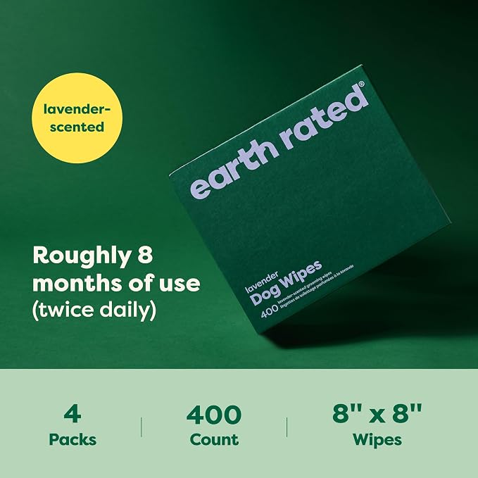 Earth Rated Dog Wipes, Hypoallergenic, Cleaning and Hydrating, - Image 8