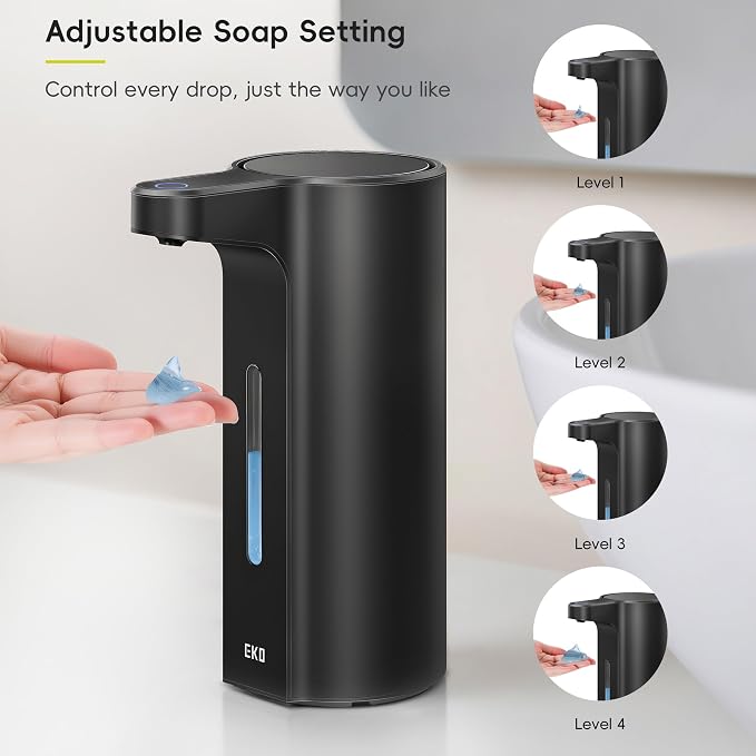 EKO Aroma Pro 13.5 fl oz Touchless Automatic Liquid Soap Dispenser, - Image 4