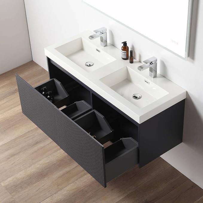 Blossom 48 Inch Double Sink Bathroom Vanity - Image 6