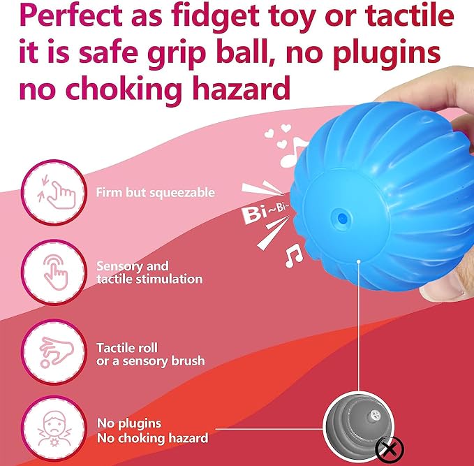 Montessori Toys for Babies 3 Months+, Baby Balls 3 to 12 Month for Babies & - Image 2