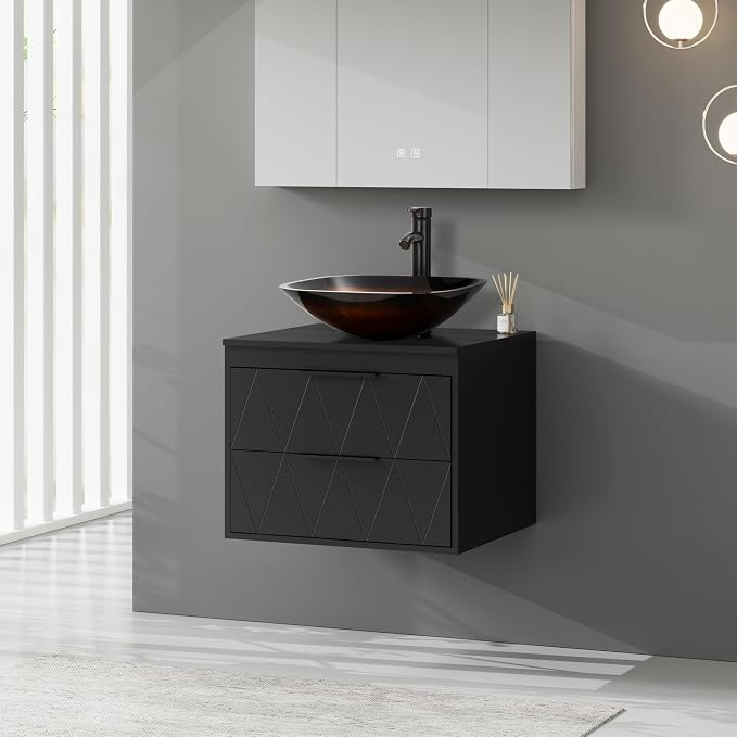 eclife 24" Floating Bathroom Vanities by eclife