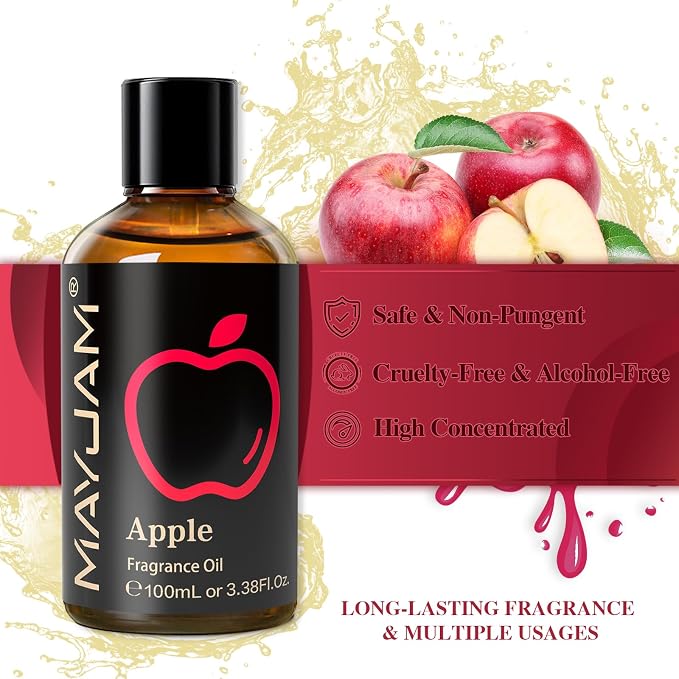 MAYJAM 100ML/3.38FL.OZ Apple Fragrance Oils - Image 3
