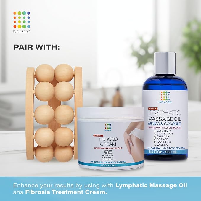 Bruizex Lymphatic Drainage Massager: Cellulite Massage Tool, Massage Roller - Image 6