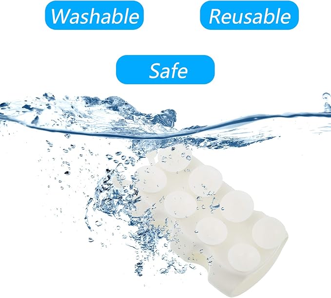 Riakrum 4 Pieces Silicone Shower Head Holder Universal Relocatable Silicone - Image 4