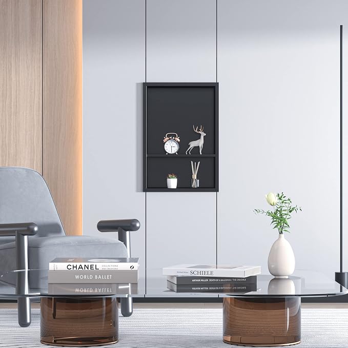 Stainless Steel Shower Niche 18" X 12", No Tile Needed Wall Niche Double Shelves - Image 7