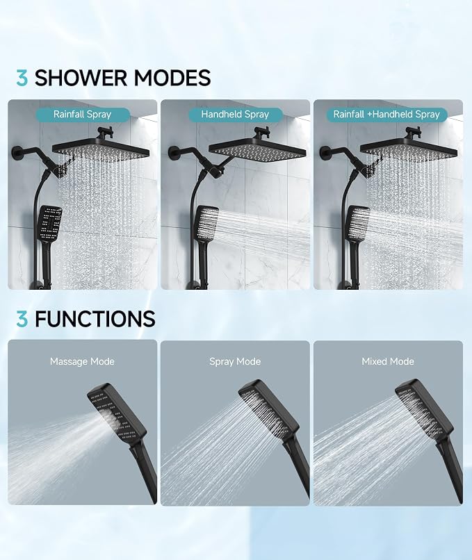High Pressure Rain Shower Head - Image 5