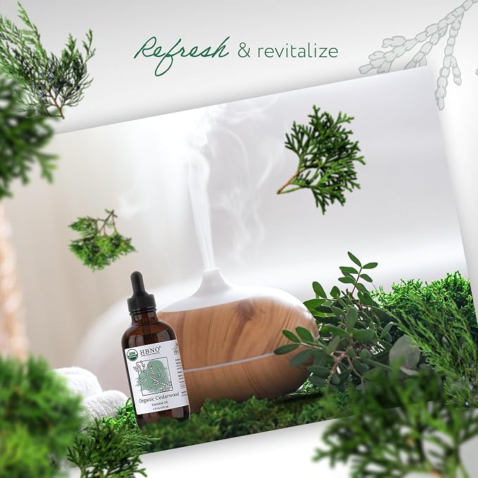 HBNO Organic Cedarwood Essential Oil - Image 6